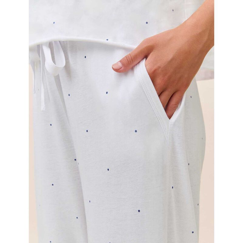 Papinelle Jada Organic Cotton Knit Boxy Tee & Wide Leg Pant image number 1